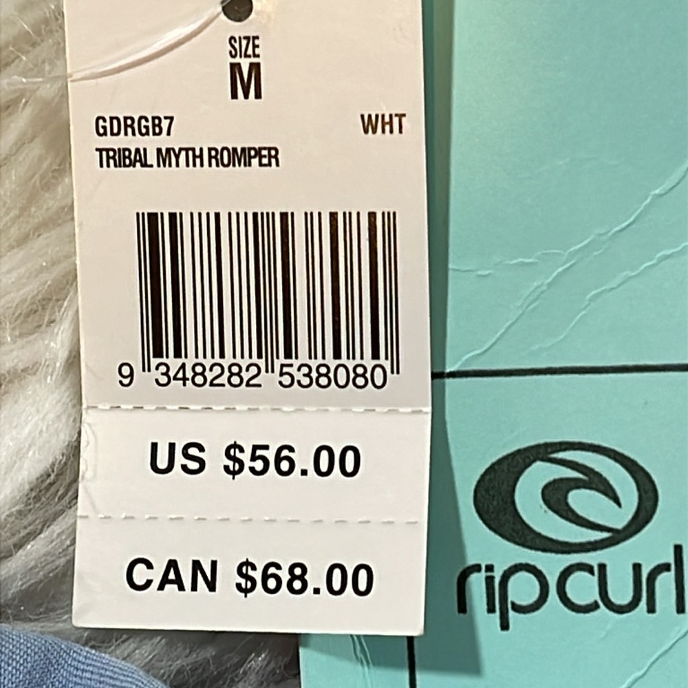 Rip Curl Tribal Myth Romper Size Medium NEW - Picture 7 of 9